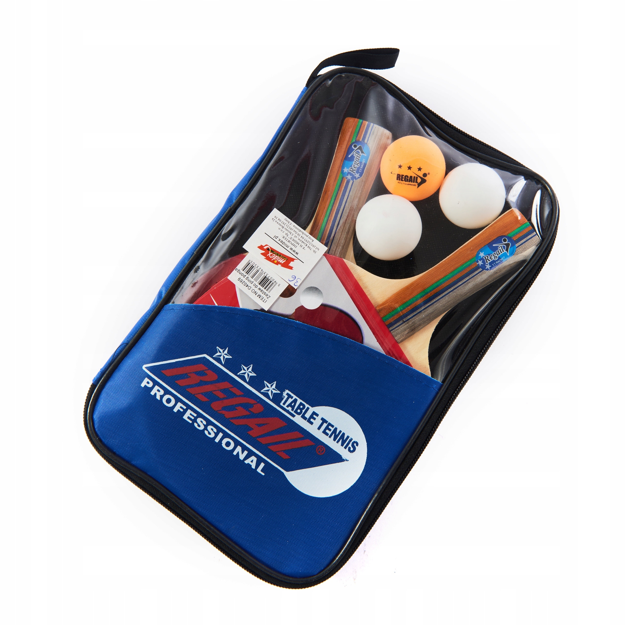 TENIS STOŁOWY RAKIETKA DO PING PONGA ZESTAW 2szt + 3 PIŁECZKI Marka Midex