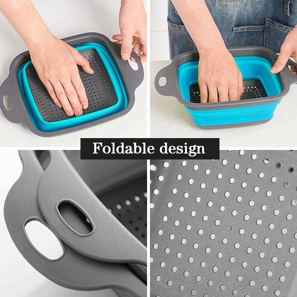 SILIKONOWY DURSZLAK CEDZAK SITKO SKŁADANY OCIEKACZ Rodzaj sitko