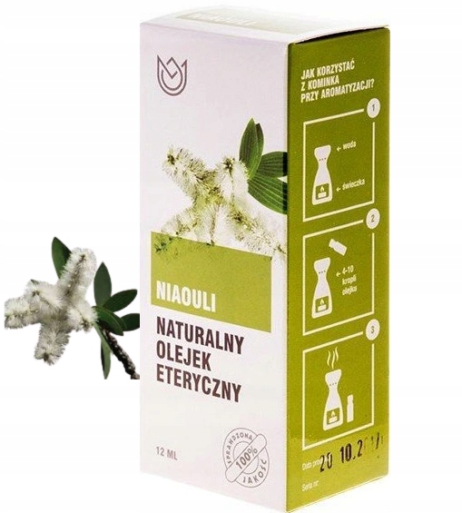 

Naturalny 100% Olejek Eteryczny Niaouli Nowość!