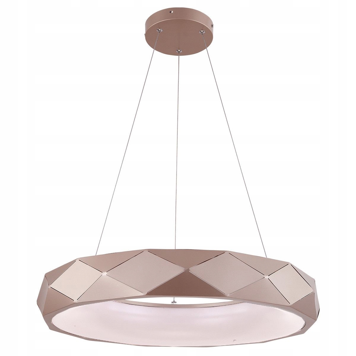 Závěsná lampa Reus 1xLED zlatá LP-8069/1P Led Gd