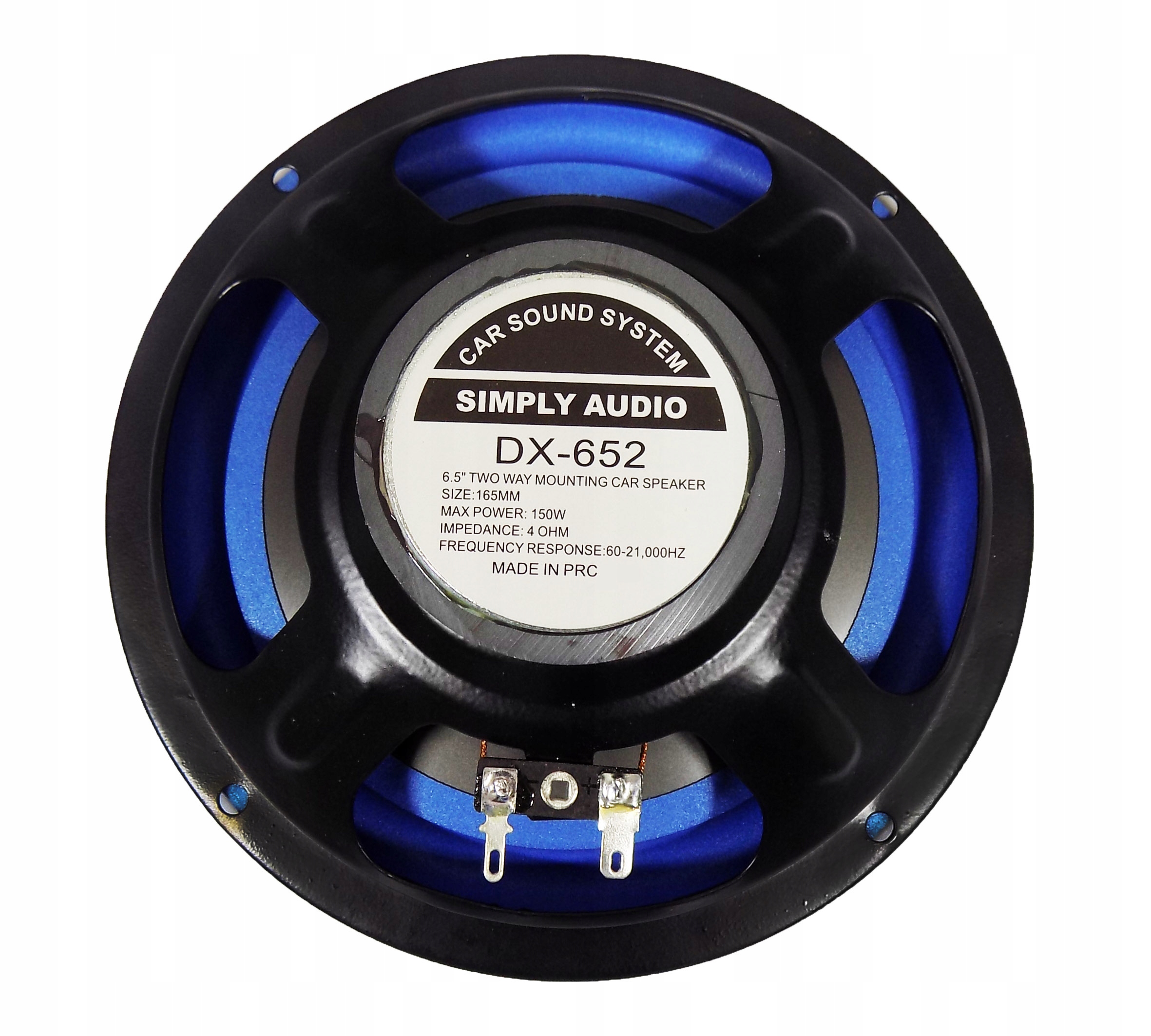 SIMPLY AUDIO 4 GŁOŚNIKI VW PASSAT B5 FL POLO 5 6 SCIROCCO SHARAN PRZÓD TYŁ Waga produktu z opakowaniem jednostkowym 1 kg