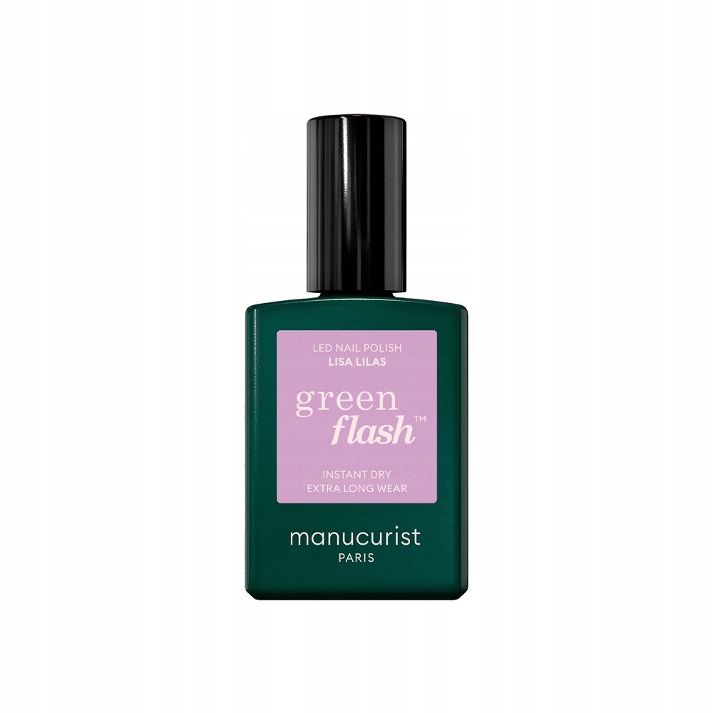 Manucurist Green Flash Led Gel Nail Lacquer Lak Na Nehty Lisa Lilas