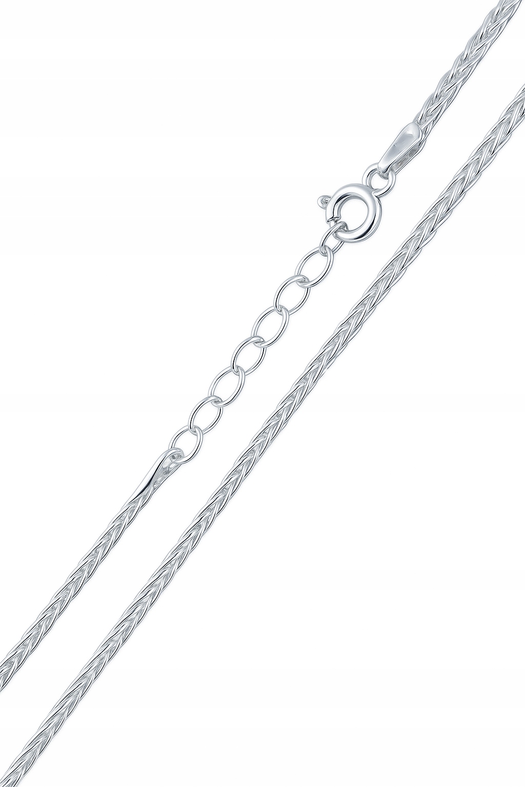 Stříbrný řetízek s regulací Lisi Ocas Spiga Klas pšenice