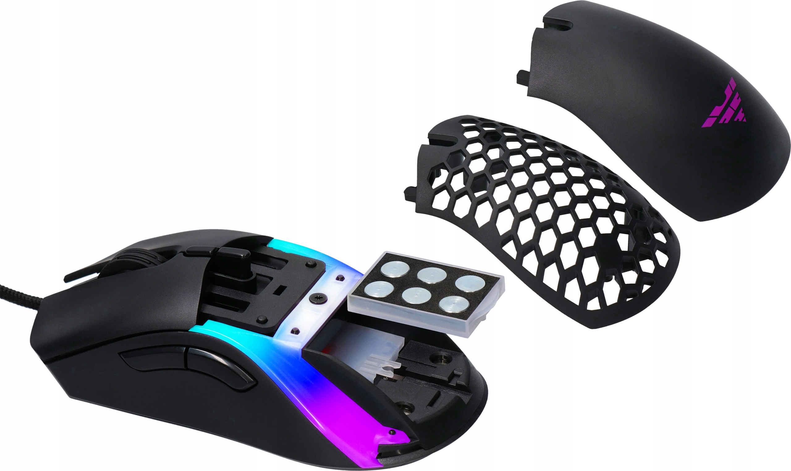 

Mysz myszka gamingowa Preyon Hawk Customizable Rgb