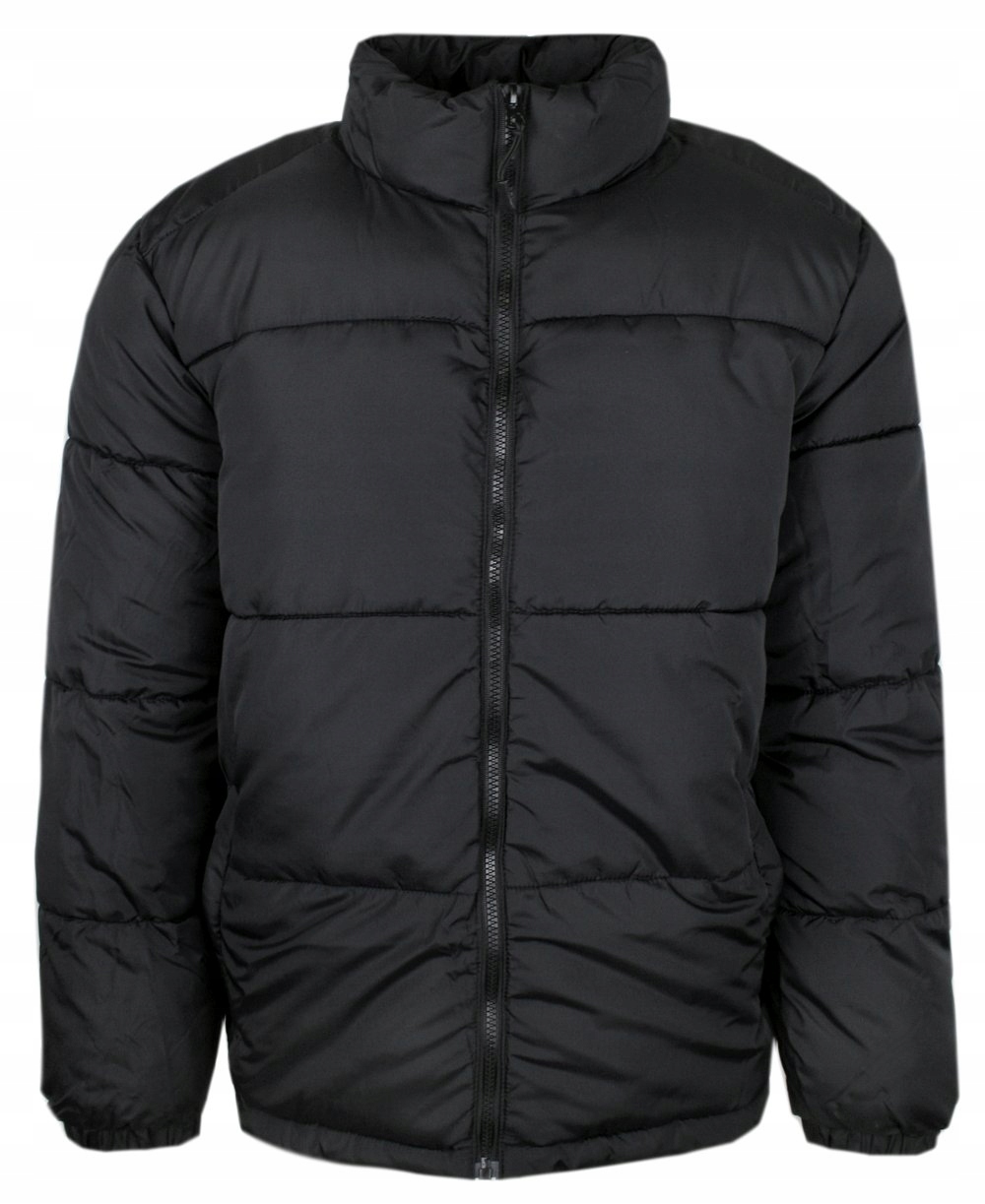 Jemně zateplená podzimní a zimní bunda Brave Soul černá S