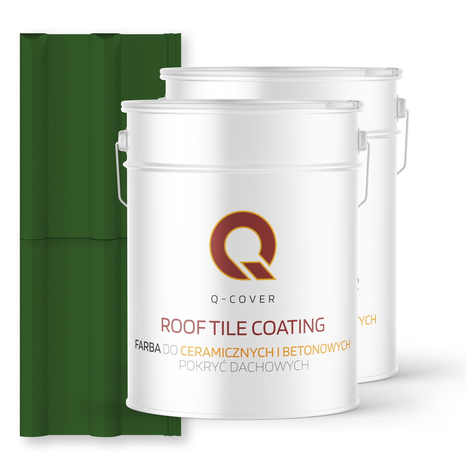 Farba Na Keramické Strechy Podklad Zelená Listnatá Ral 6002 74 m2 Lesk