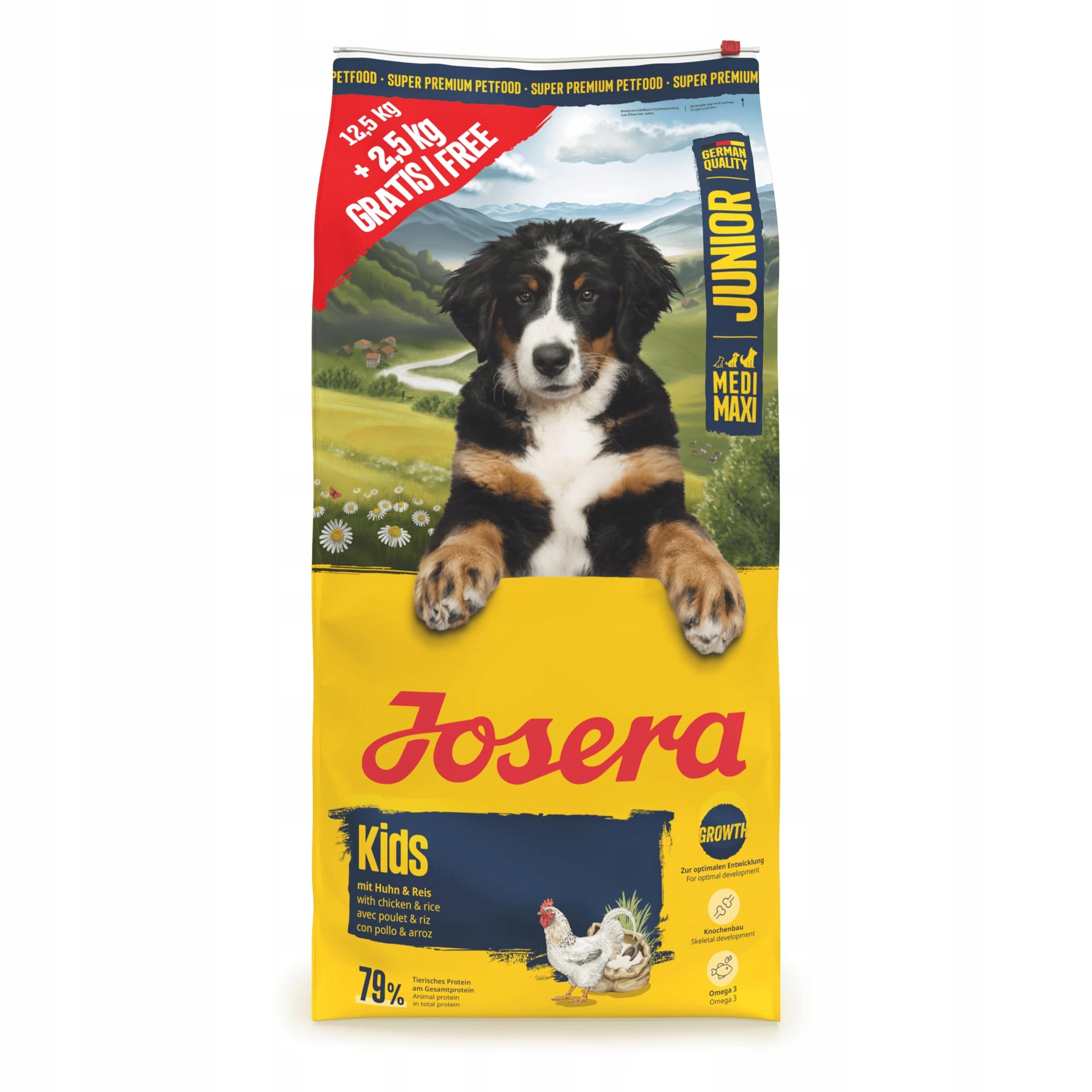 Sucha karma dla psa Josera Junior Kids 12,5kg 2,5kg