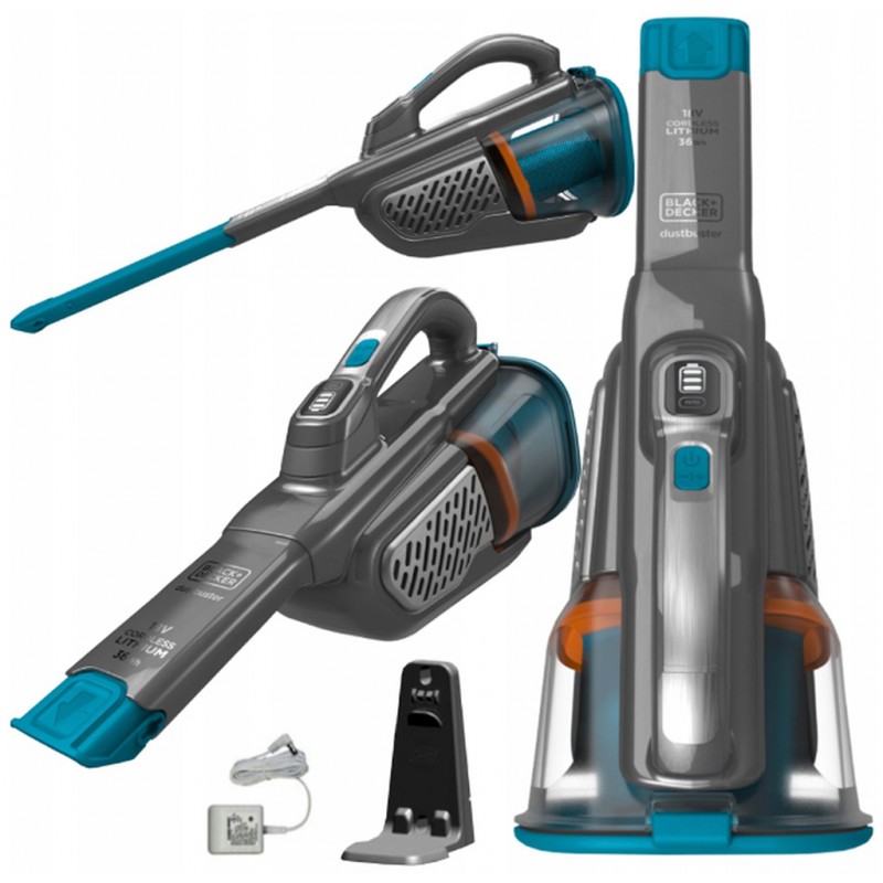 Akumulátorový ručný vysávač 18V Black&Decker BHHVV520BF-QW
