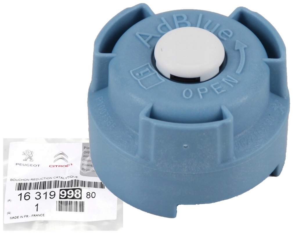 KOREK ZBIORNIKA MOCZNIKA PŁYNU ADBLUE CITROEN PEUGEOT Nowy Oryginał OE