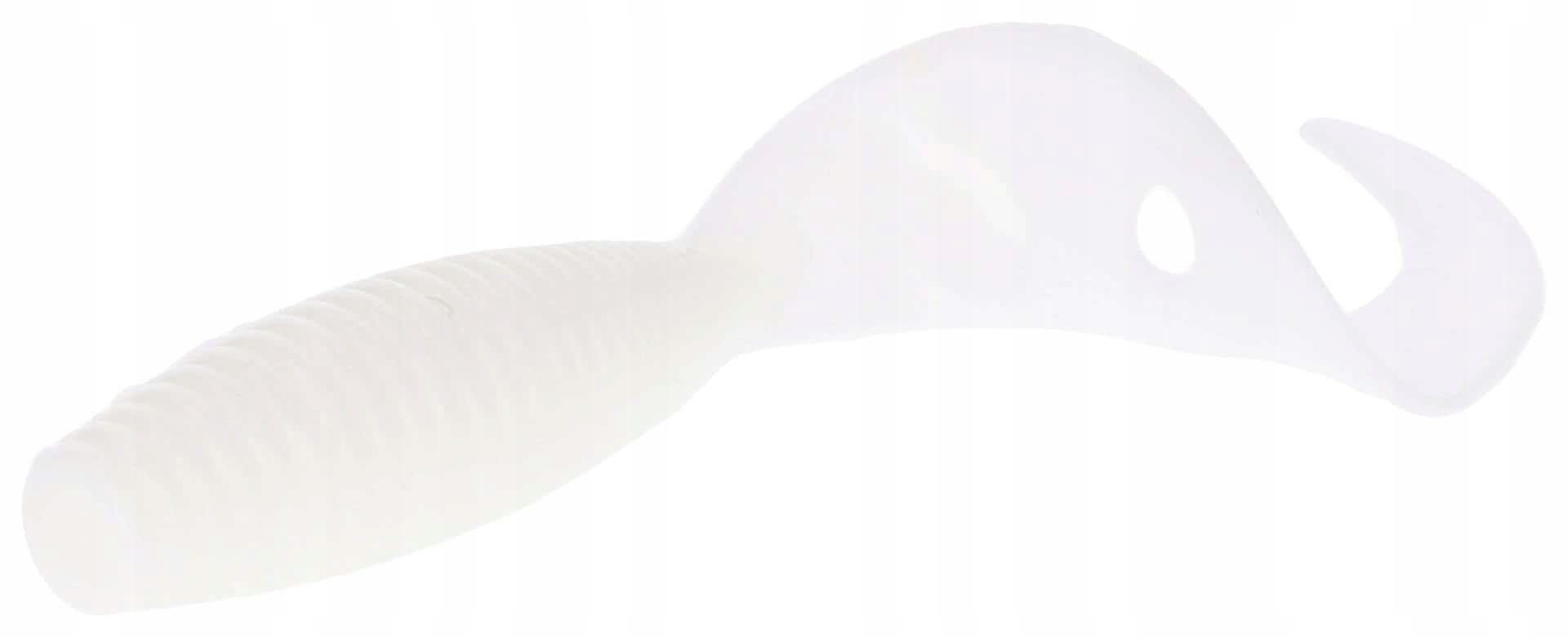 Przynęta Twister 38mm/ White 1szt