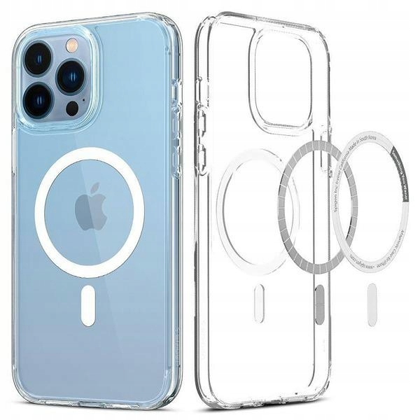 Pouzdro Spigen Ultra Hybrid MagSafe pro iPhone 13 Pro, bílé