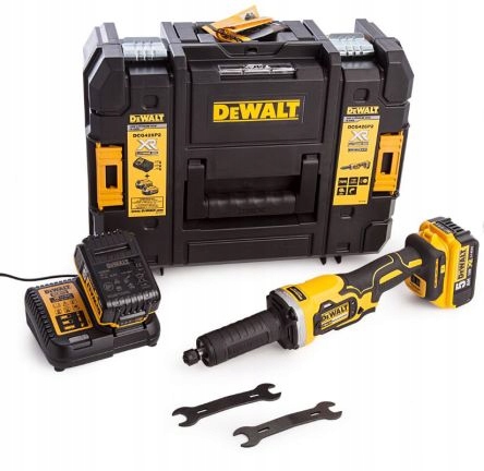 DeWalt DCG426P2 szlifierka 18V 2x5Ah prosta długa