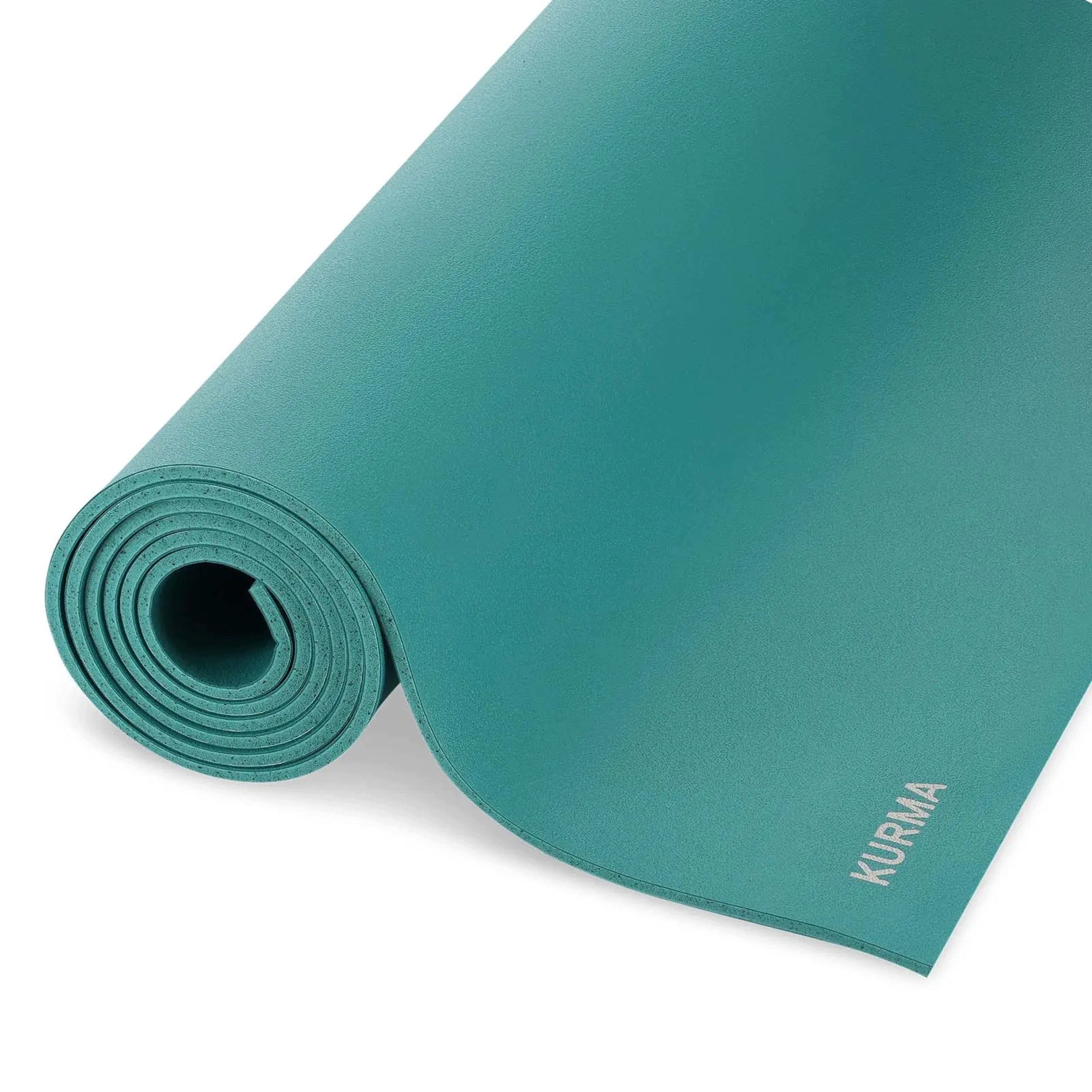 Mata do jogi Kurma Geco 6 mm 200x66 cm zielona antypoślizgowa