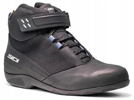 Sidi Meta 2 Čierne Pánske Motocyklové Topánky Krátke Mestské Čierne