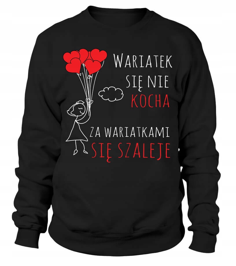 Dámská Mikina Madman Doesn't Make Love L Černá, Dárek Pro Ni