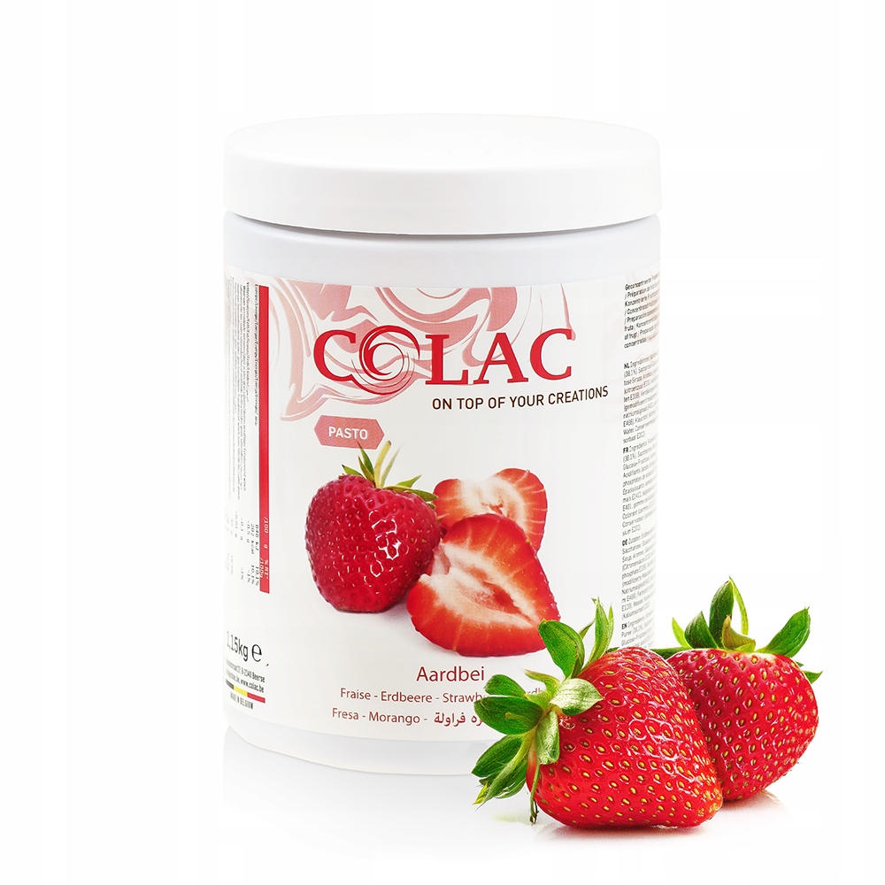 Levně Jahoda – pasta na zmrzlinu a dezerty – 1,15 kg