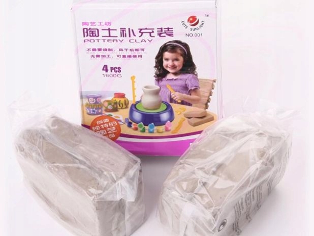 

Glina Garncarska Zestaw Uzupełniający 1,5 kg