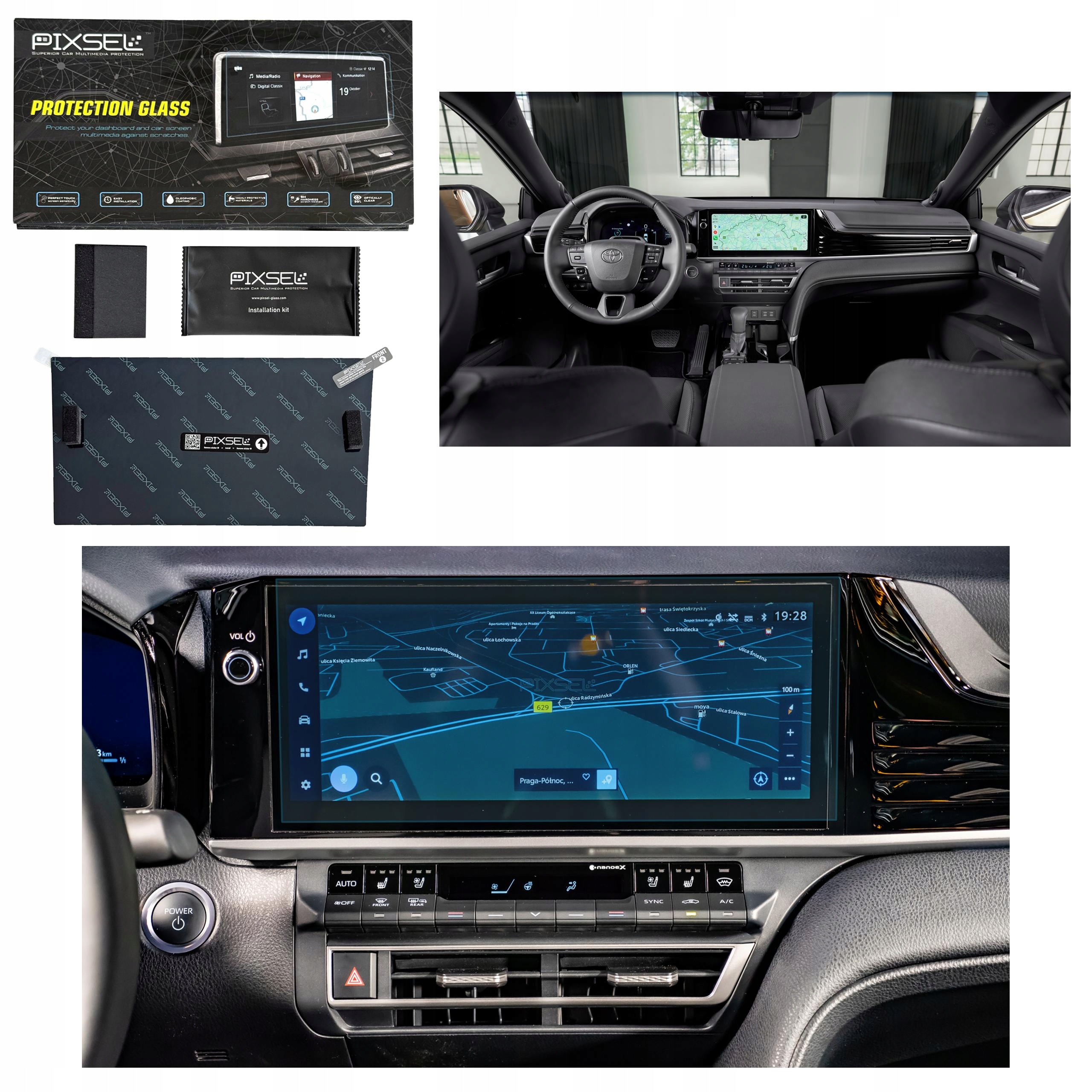 Antyodciskowe Matowe Szkło Ochronne Toyota CAMRY-13.4“ 2024-na monitor