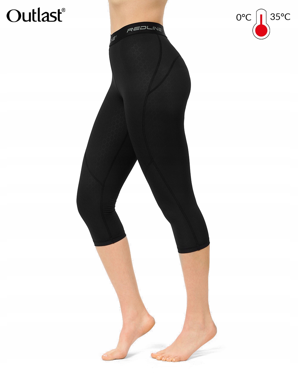 Legíny 3/4 Outlast Venus dámske Termické nohavice Termoaktívne spodné prádlo