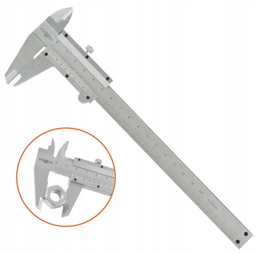 

Suwmiarka 150 MM Dokładność 0.02MM