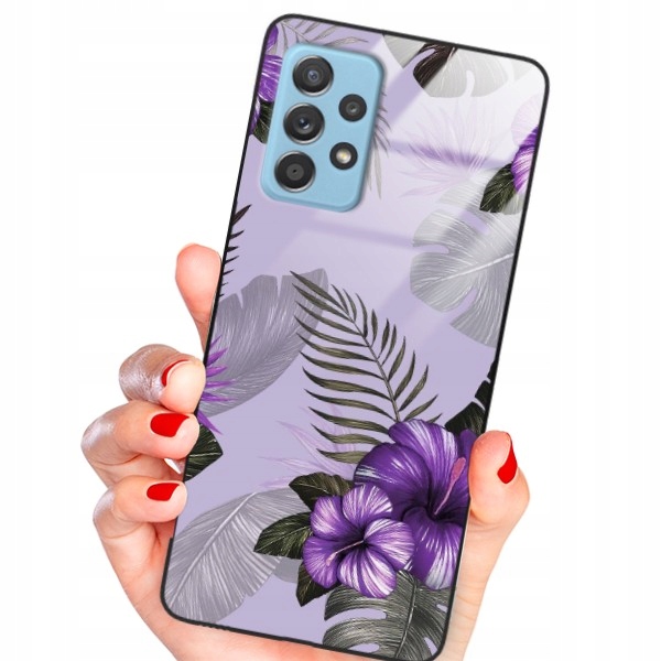 

Etui Glass do Samsung A33 5G Kwiaty Kolor