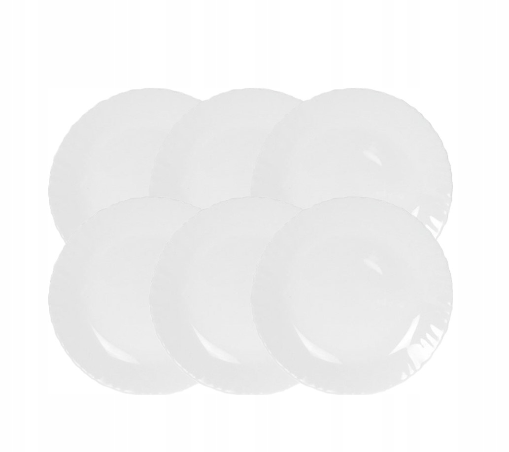 

Komplet 6 talerzy deserowych Opal Carbo 19 cm