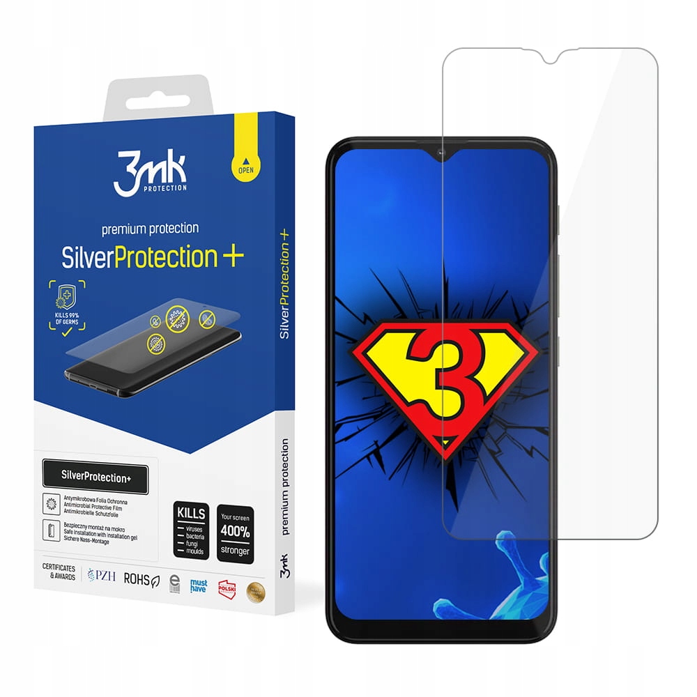 

Folia ochronna do Motorola Moto G10 3mk Silver+