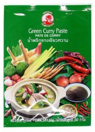 

Pasta curry zielona 50g Tajska