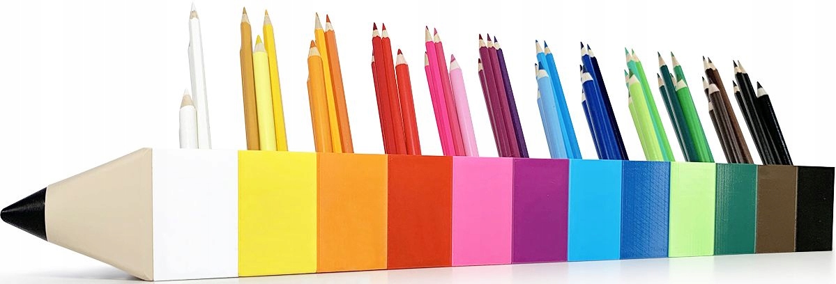 

Montessori Sorter na kredki Eko Organizer 12 kol