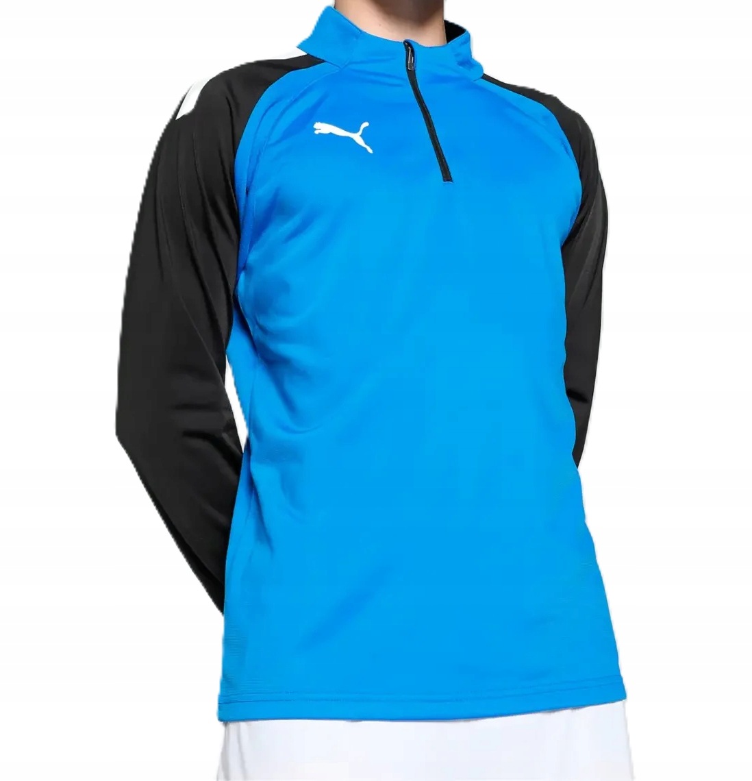 Bluza sportowa piłkarska, męska Puma Team Liga Blue 65723602
