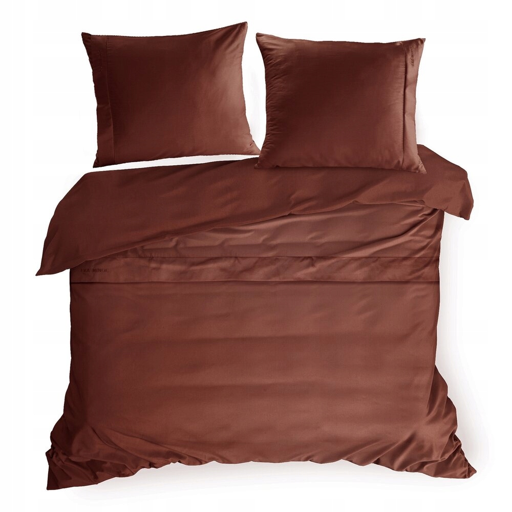 Posteľná Bielizeň ELEGANT1I 220x200 Eva Minge Eurofirany marsala s logom