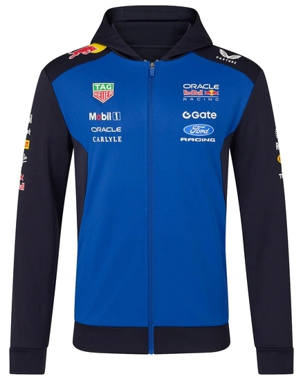 Mikina s kapucí Mikina Red Bull Racing F1 2026 Team Full Zip rS