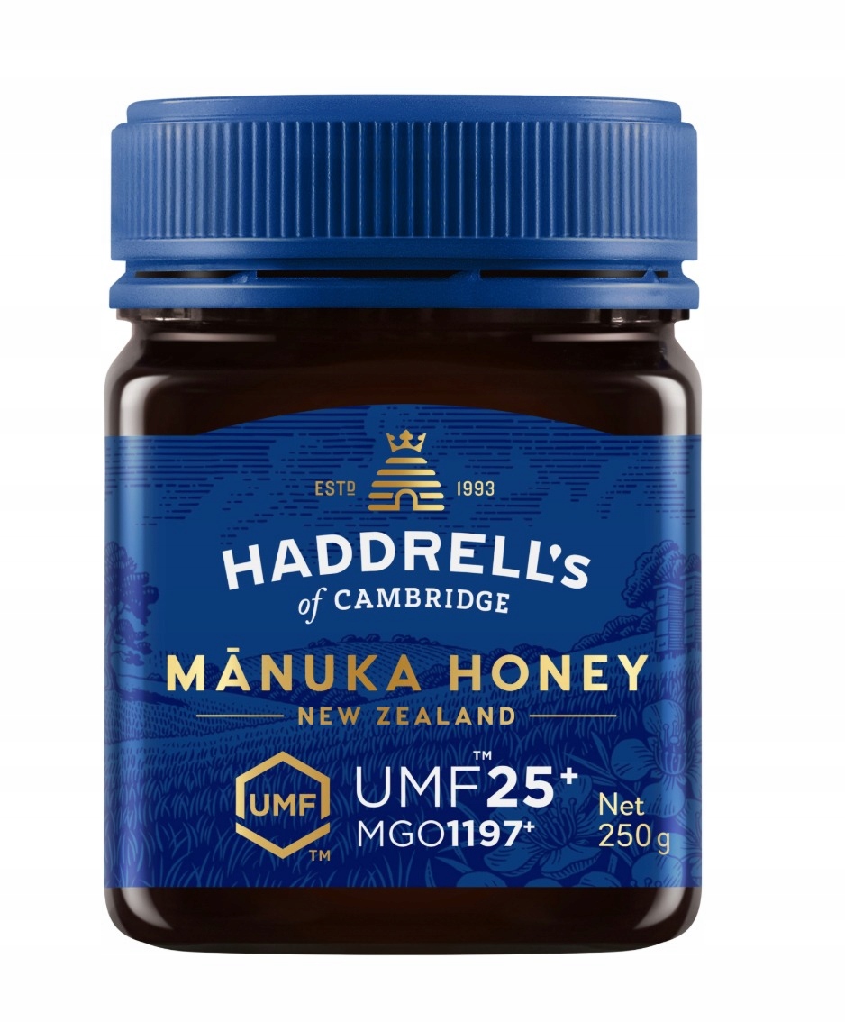 Haddrell's Miód Manuka UMF25+ MGO1197+ 250 g