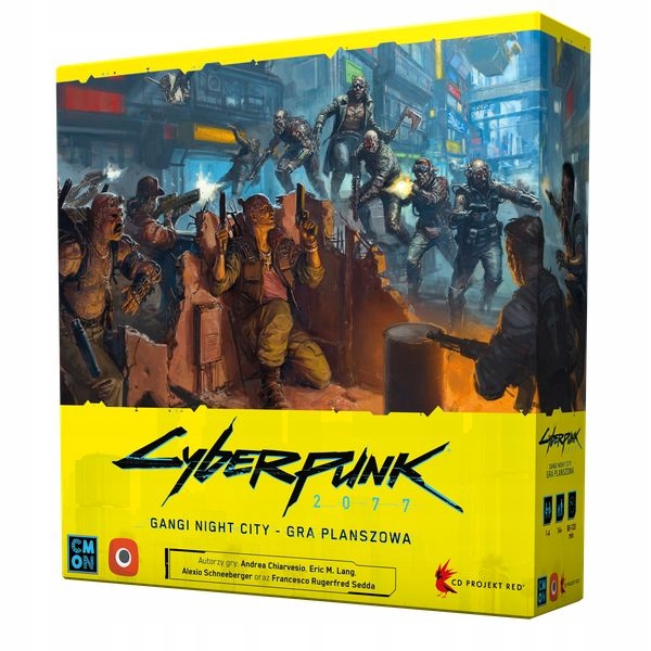 Gra planszowa Portal Games Cyberpunk 2077: Gangi Night City