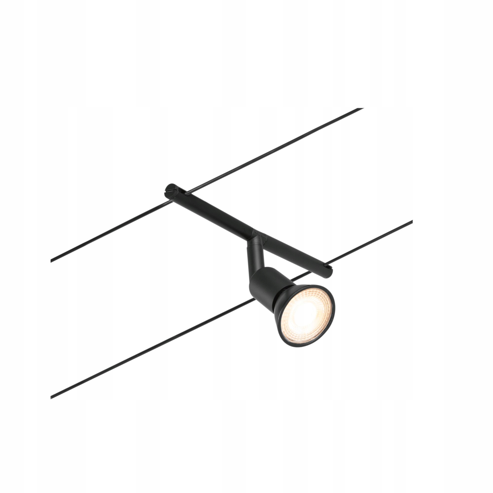 Тросовая система spot Salt max1x10W GU5. 3 матовый черный