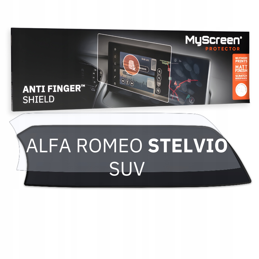 Matná fólie pro Alfa Romeo Stelvio Suv 2017 2019 6,5" MyScreen