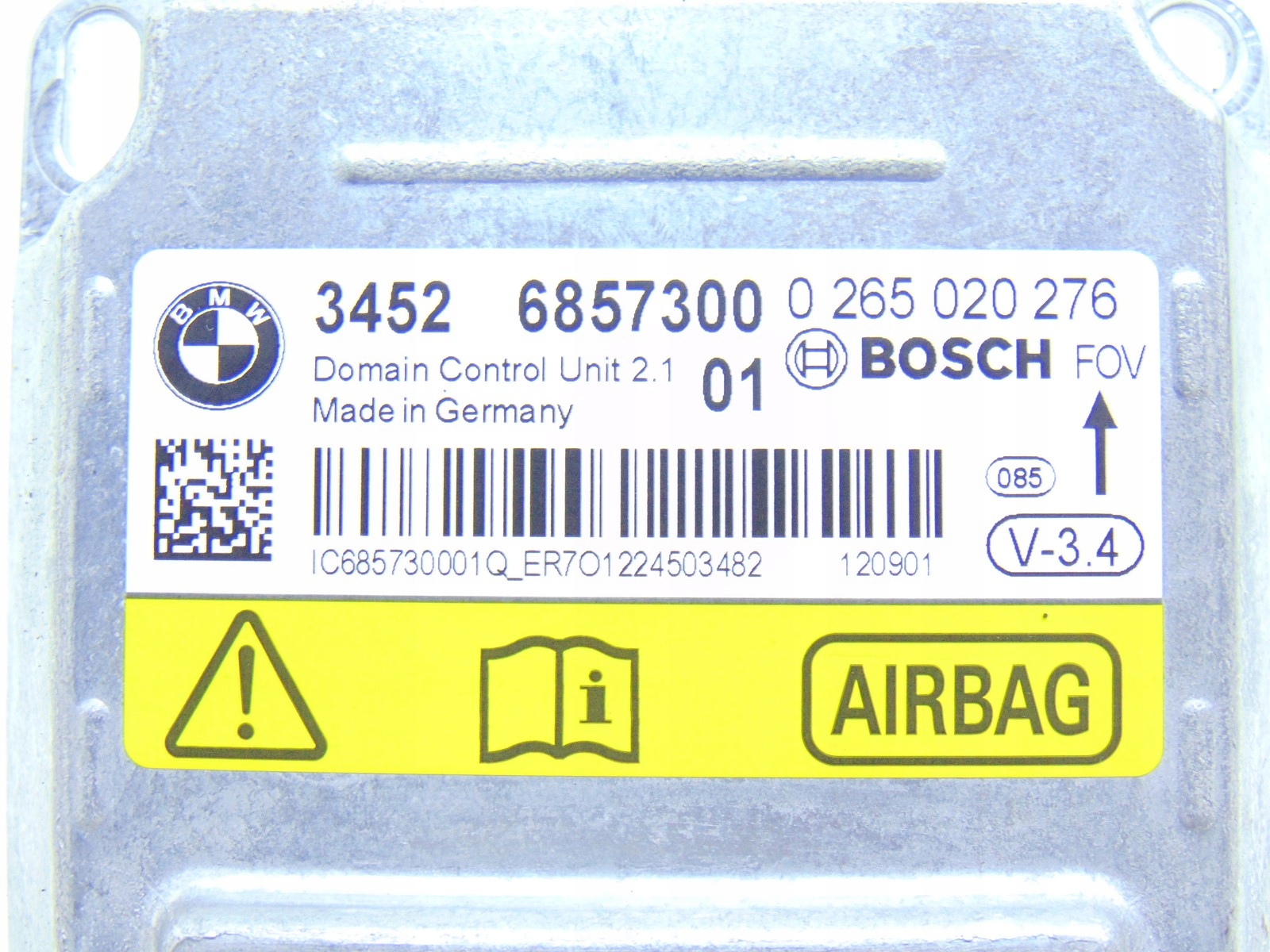 SENSOR MODULO AIRBAG AIRBAG BMW 7 F01 F02 6857300