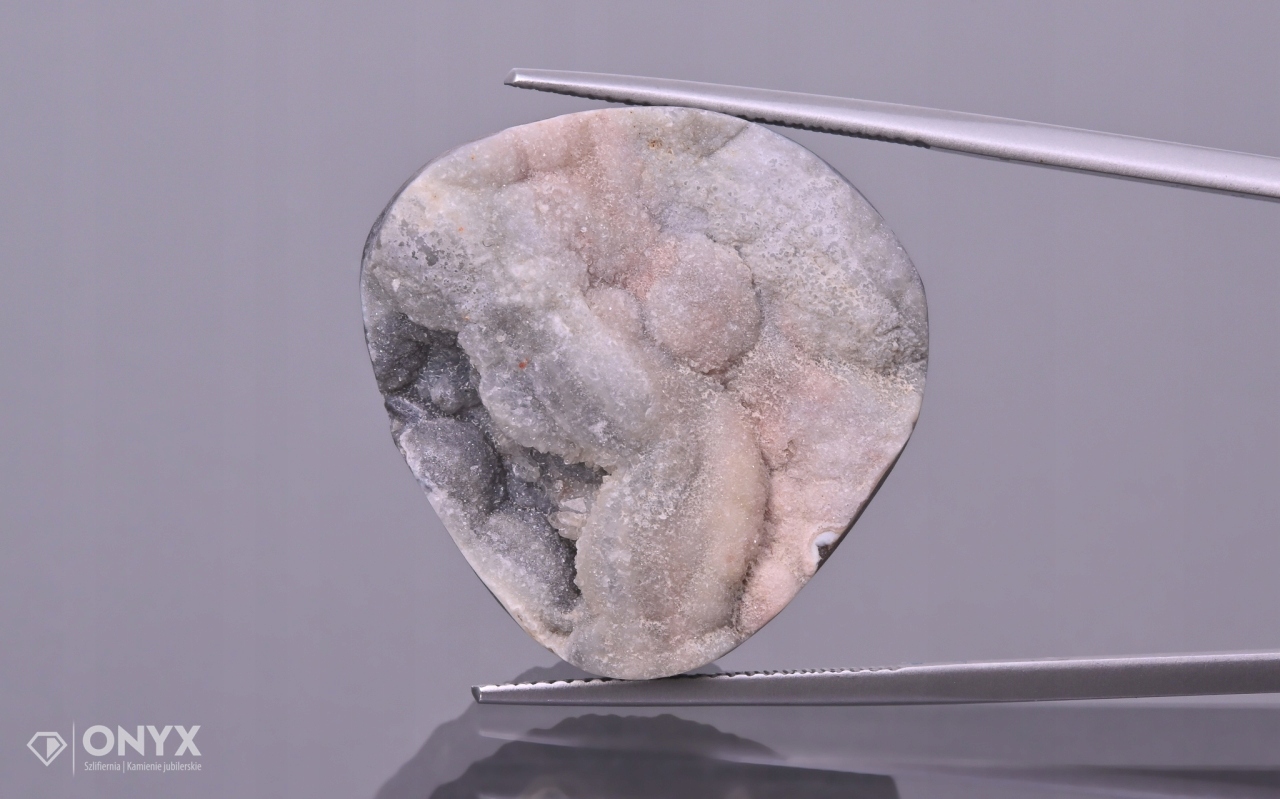 Růže chalcedonová nepravidelná 25,5x24,5 mm