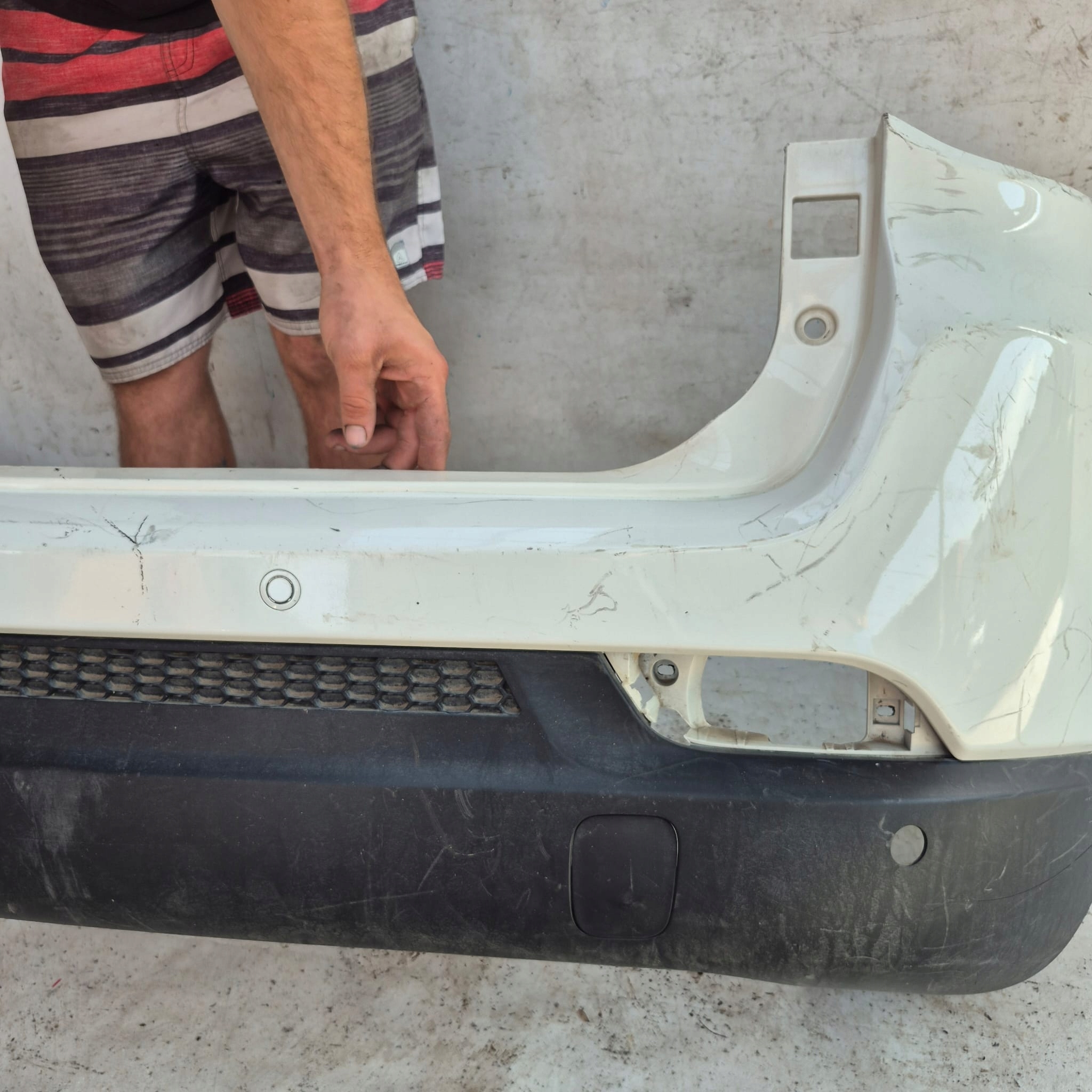 JEEP COMPASS II 2 16-> bumper rear part rear PDC