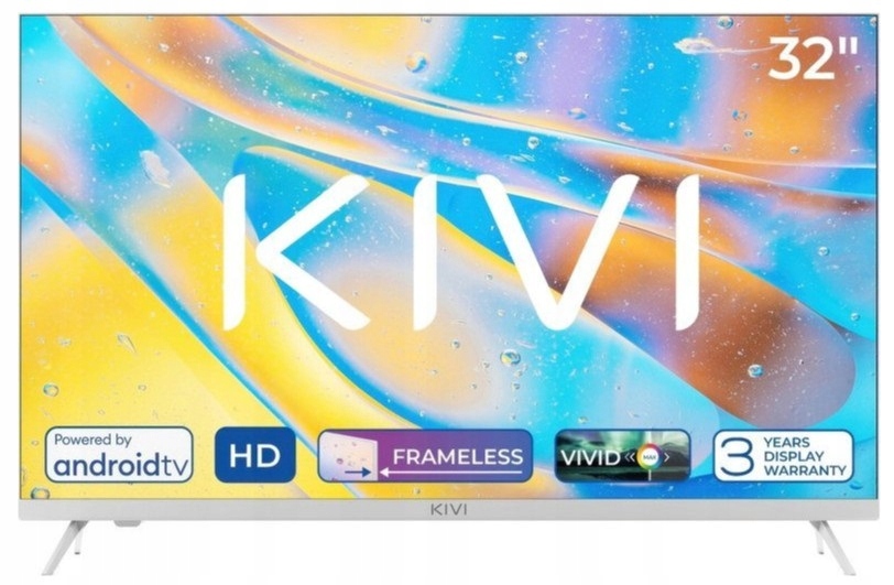 Telewizor Kivi 32H760QW 32” Led Hd Android Tv 60Hz
