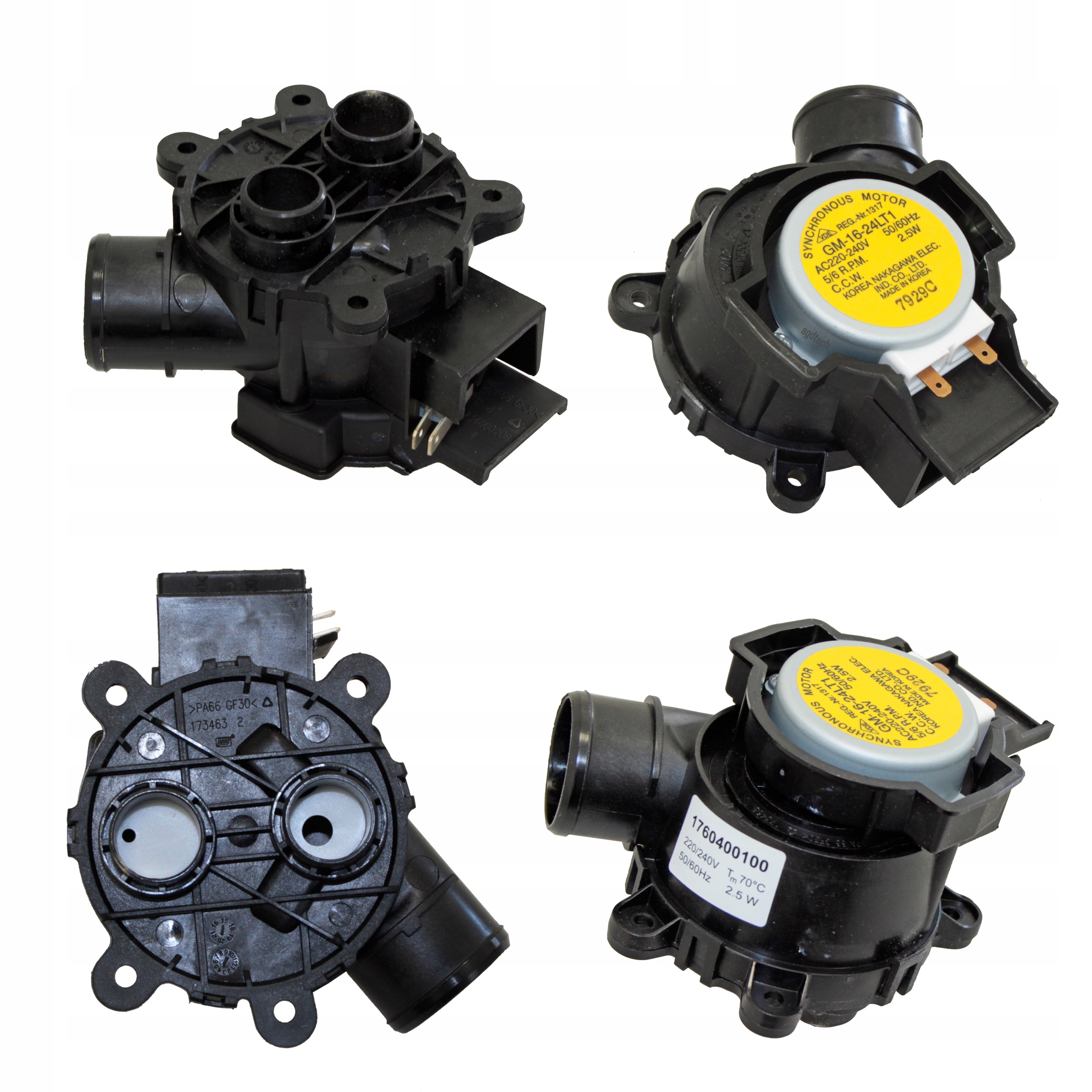 

Zawór rozdzielający trójdrożny do zmywarki Beko