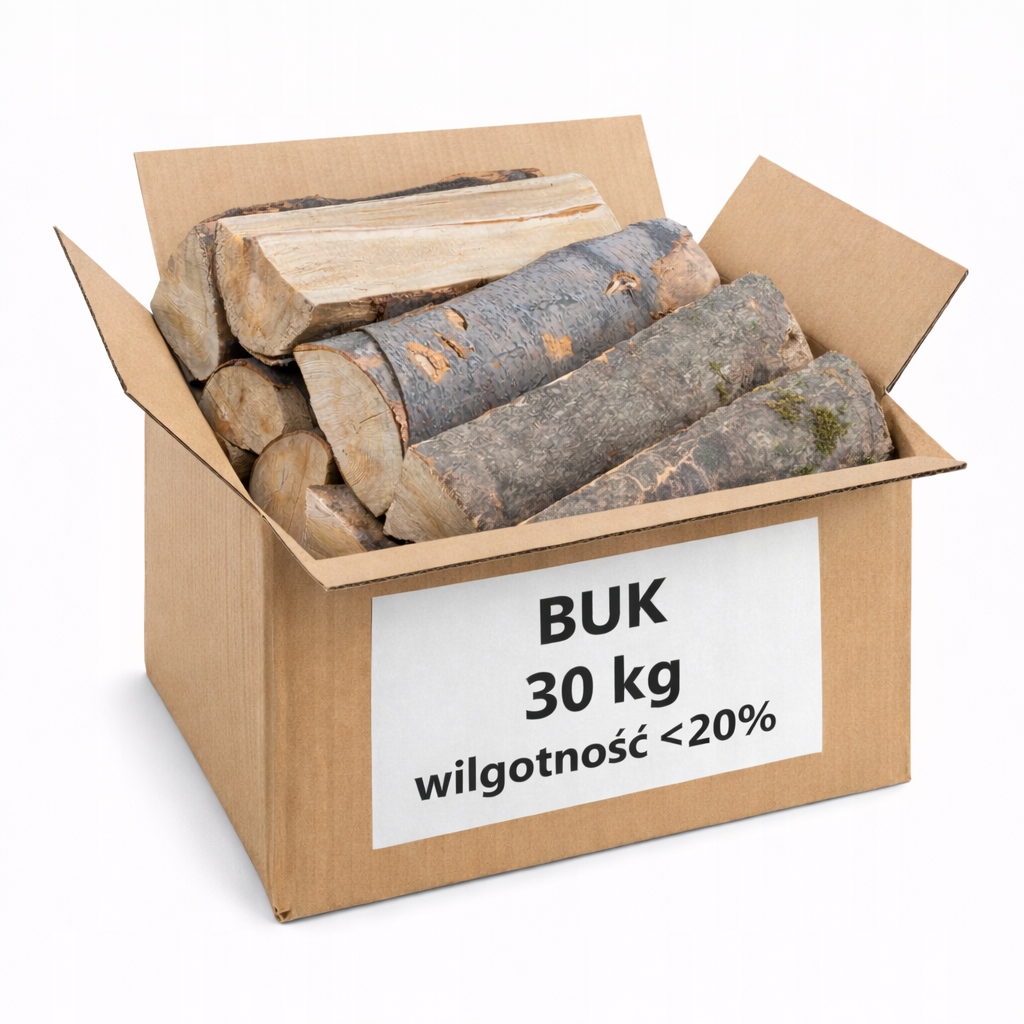 Krbové dřevo Buk 30 kg sušené komorově <20% 30-35 cm