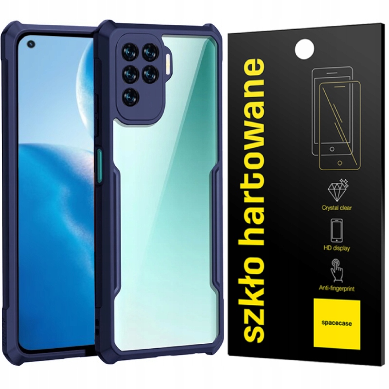 

Etui Beetle Do Oppo Reno 5 Lite Pełne Szkło