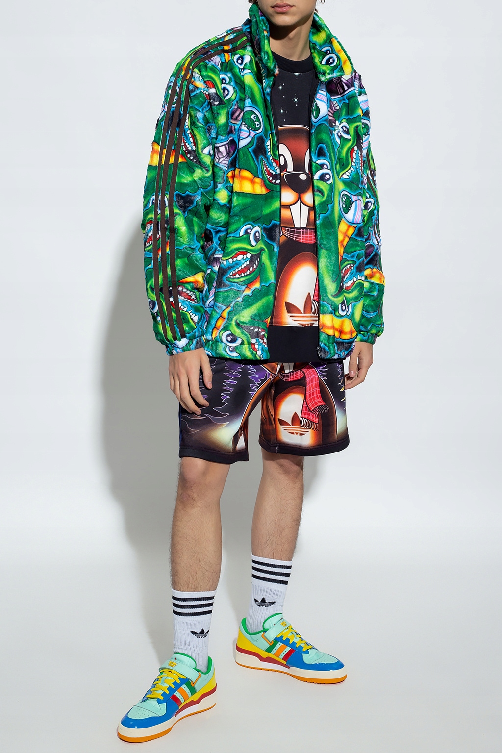 Bluza Męska Kurtka Multikolor Adidas Originals x Kerwin Frost Roz M