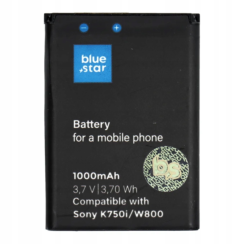 Blue Star Premium bateria do Sony Ericsson K750i W800 W550i Z300 1000