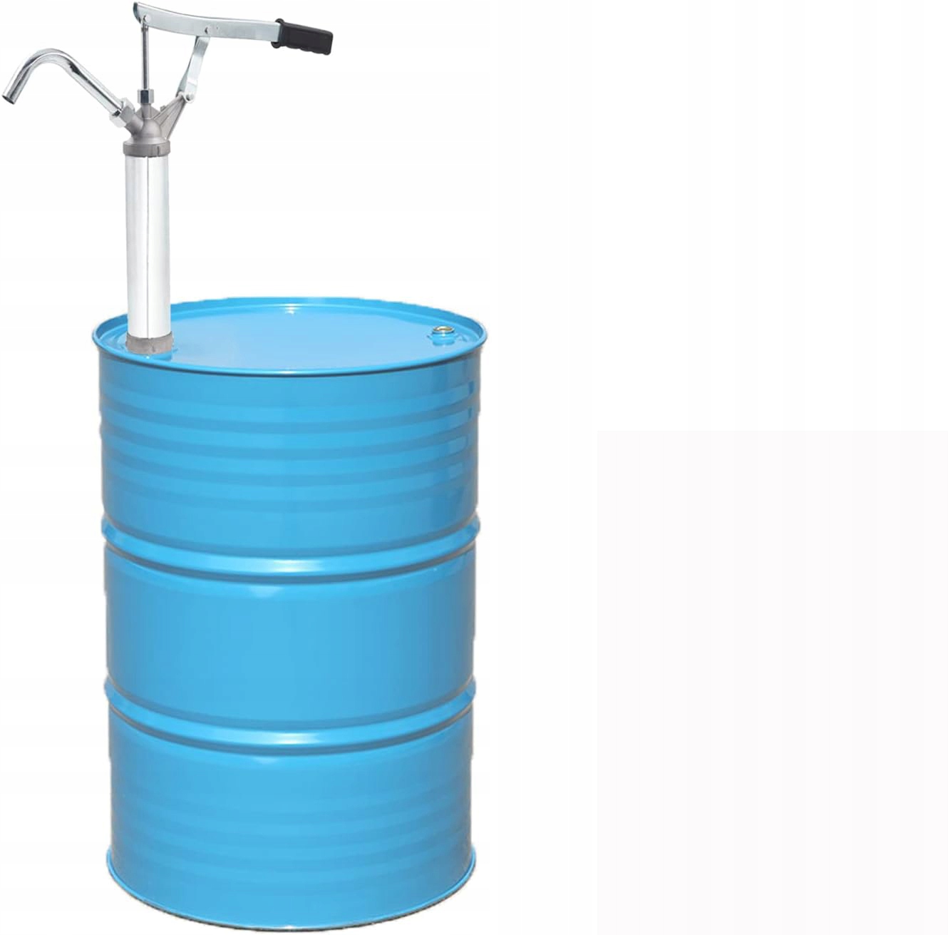 RĘCZNA POMPA TŁOKOWA DŹWIGNIOWA NA BECZKĘ DO OLEJU Waga produktu z opakowaniem jednostkowym 2.5 kg