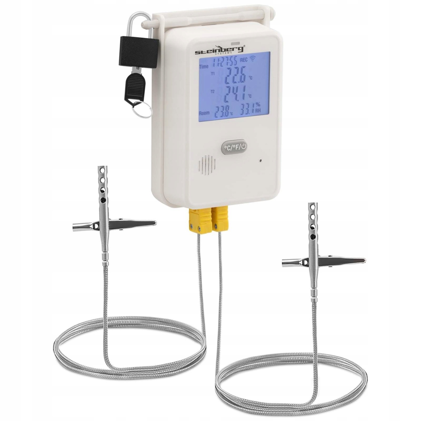 TERMOHIGROMETR WILGOTNOŚCIOMIERZ TERMOMETR 350°C