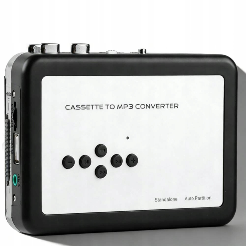 Kazetový Přehrávač Magnetofon Konvertor Usb MP3 Vintage Sluchátka