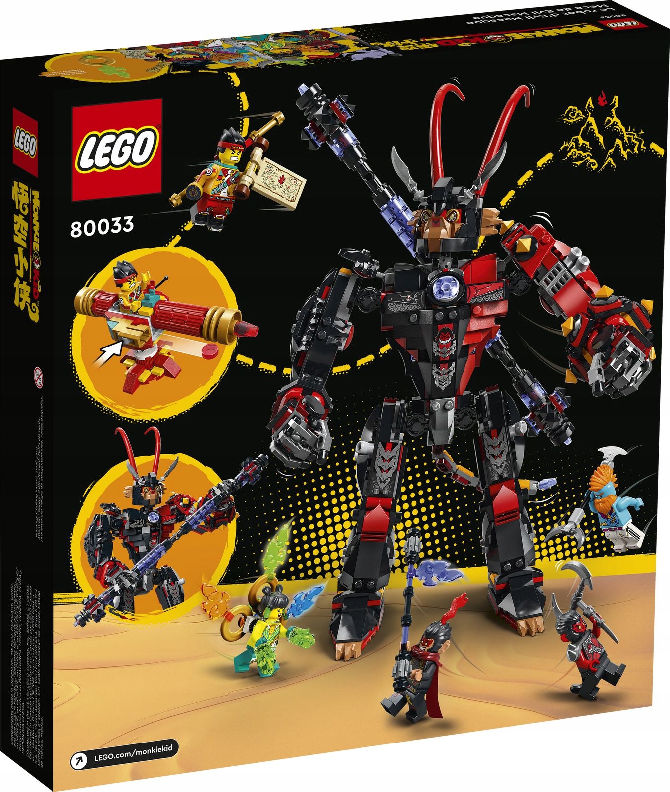 LEGO 80033 Mech Evil Macaque’a Marka LEGO