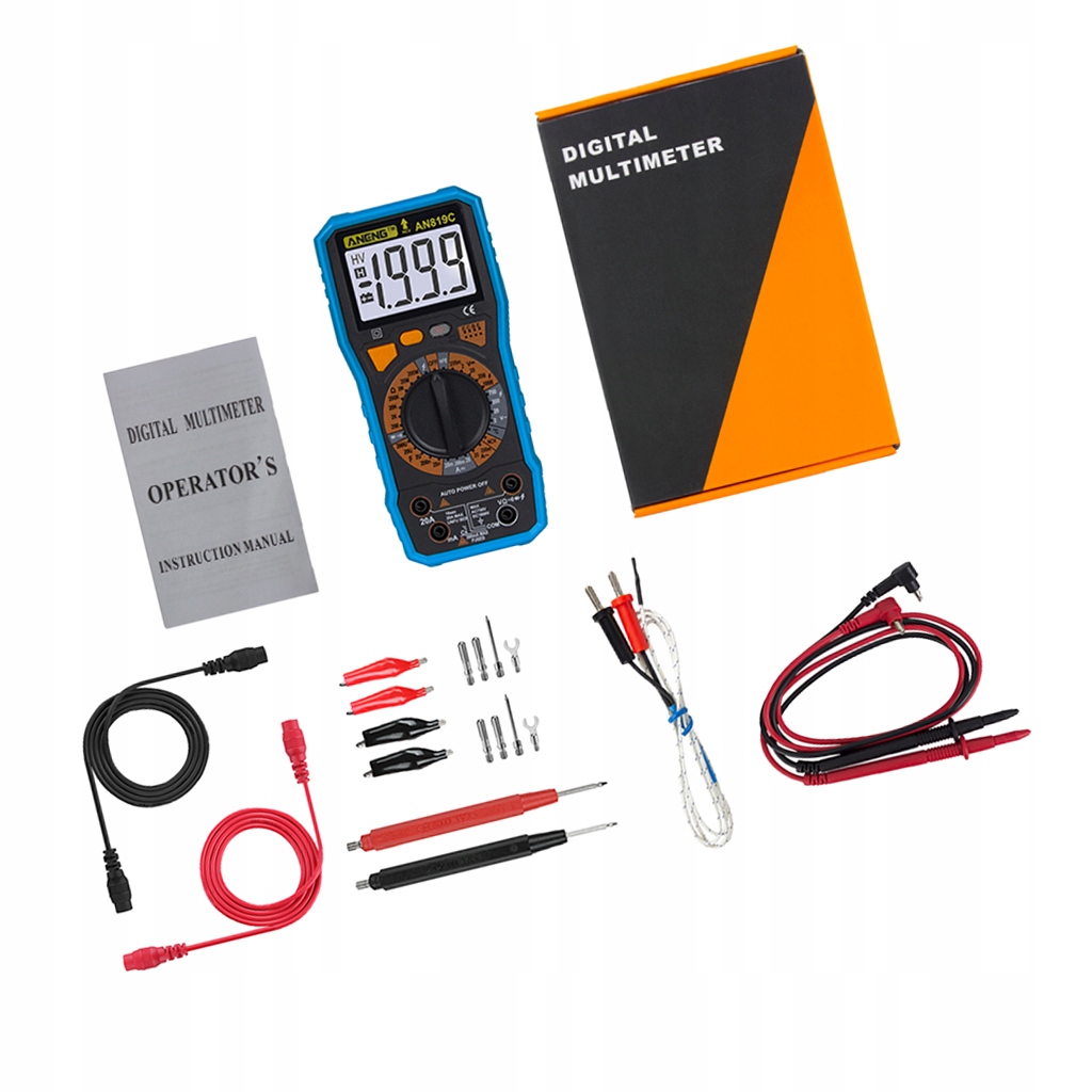 An819 цифровий вольтметр амперметр напруга